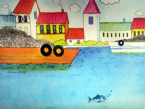 儿童故事绘本《鱼儿游呀游》