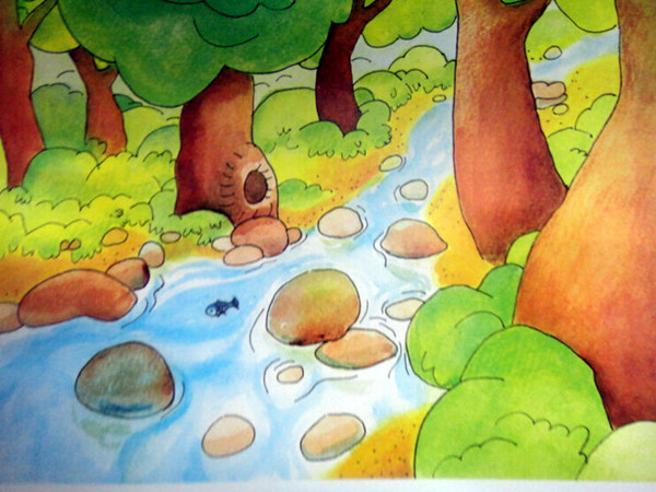 儿童故事绘本《鱼儿游呀游》